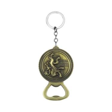 Imagem de Chaveiro Dragão Targaryen - Presente para Fãs de Game of Thrones, K726