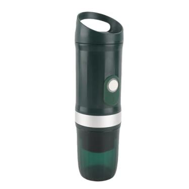 Imagem de Máquina de café expresso elétrica portátil Máquina de café sem fio e bebida fria 250ml Soltomização de cafeteira de cafeteira com 3in1 Cápsula n cápsula DG Cápsula de 20 bares (Verde)