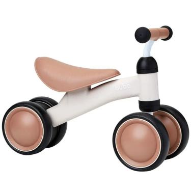 Imagem de Bicicleta De Equilibrio Sem Pedal Andador Apoio Bege - Buba