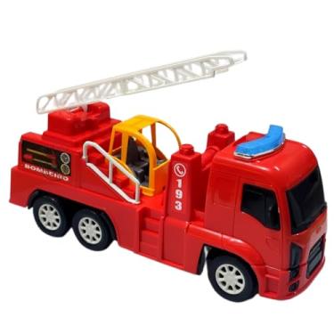 Imagem de Kit Caminhão Bombeiro Brinquedo Menino Educativo Personagem (caminhaobombeiro)