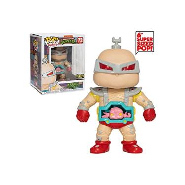 Imagem de Funko Teenage Mutant Ninja Turtles Krang 6" Pop! Figura, Entertainment Earth Exclusive Padrão Bronzeado