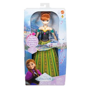 Imagem de Disney Frozen Boneca Anna Musical - Mattel