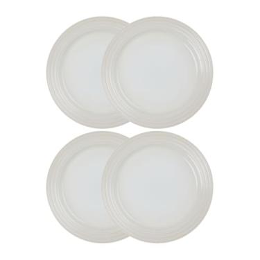 Imagem de Jogo de 4 Pratos Rasos de Cerâmica 22 cm Meringue