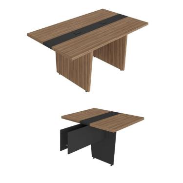 Imagem de Conjunto Escritório: Mesa Reunião 6376 + 1 Módulo 6378