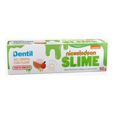 Imagem de Gel Dental Dentil Slime C/ Flúor Infantil Buble Gam 50gr