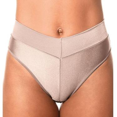 Imagem de Calcinha Demillus Cítara 26065 Cintura Alta Microfibra, M, Lilas misti