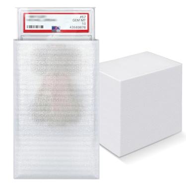 Imagem de CollectHall Protetores De Envio Para Cartas Colecionáveis, Sacos Espuma Proteção Psa Cgc Bgs, Pacote Com 50 Unidades