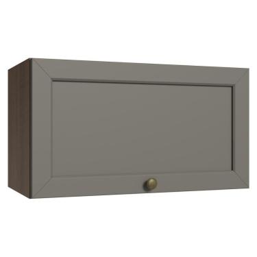 Imagem de Armário Aéreo 60 Cm 1 Porta Basculante Rustic/cinza Vik Madesa Rustic/cinza