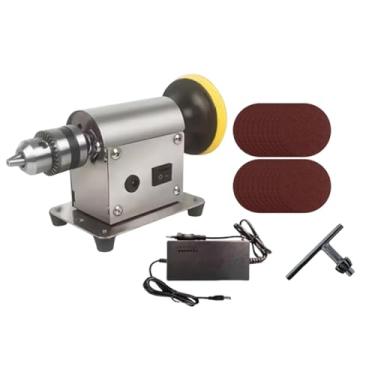 Imagem de Ｂｅｓｇａ Kit de polimento de resina para máquina de polimento de joias, polidor de multifuncional com 20 lixas para artesanato faça você mesmo e, para Motor 100w 775