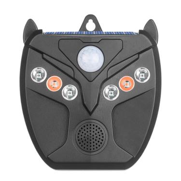 Imagem de Repelente De Animais | Sensor De Movimento Com Luz LED Repelente Solar Para Animais | Luzes LED À Prova D'Água E Ajustável Para Jardim Proteção Contra Raposas E Esquilos