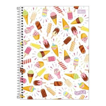 Imagem de Caderno Espiral Capa Dura Universitário 1 Matéria Spice Feminino 80 Folhas Tilibra Estampa 6
