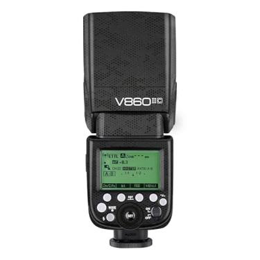 Imagem de Acessórios de fotografia para Godox V860 II decalque película de vinil filme câmera flash corpo protetor adesivo protetor casaco V860 II (preto matriz)