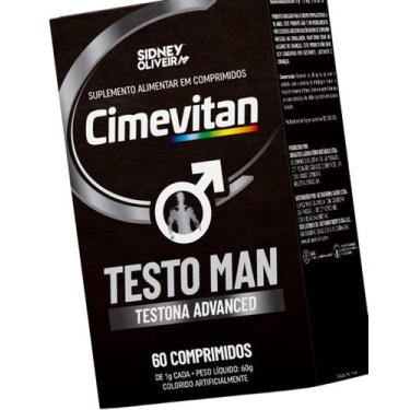 Imagem de Cimevitan Testo Man 60 Comprimidos Sidney Oliveira