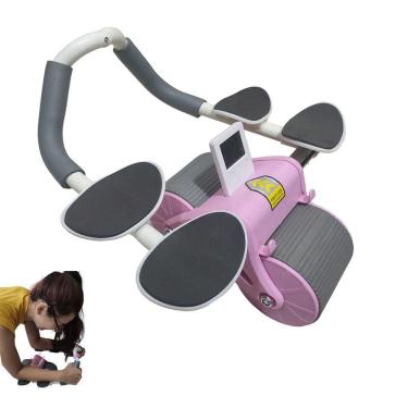 Imagem de Rolo Abdominal Exercicio Roda Abdomen Musculaçao Prancha Ombro Braço Academia Treino Atividade Fisica Musculo Fortalecimento