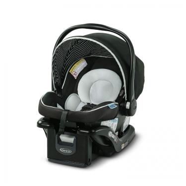 Imagem de Cadeira de Bebê para Carro com Base Ajustável em 4 Posições, Graco SnugRide 35 Lite LX, Preta