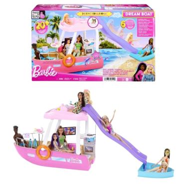 Imagem de Barbie, Barco Lancha Dos Sonhos Com Piscina E Tobogã HJV37