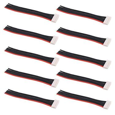 Imagem de OliRC 10pcs 4" / 10cm JST-XH 6S Balance Plug Connector Adapter Lead Wire 22awg Silicone Cable for RC Lipo Battery Charger(C126-10)…