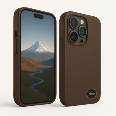 Imagem de Capa Case Premium de Couro para iPhone 16, 16E, 16 Plus, 16 Pro e 16 Pro Max - Compatível com Magsafe (Caqui, iPhone 16E)