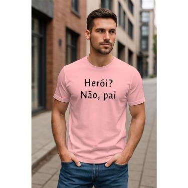 Imagem de Camiseta Masculina para o Melhor Pai do Mundo  Dia dos Pais  Algodão -