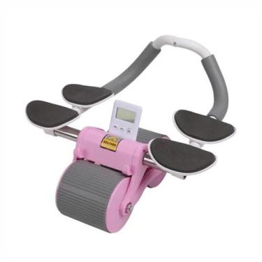 Imagem de Roda Rolo Abdominal Lombar Grossa Musculação Profissional - Tatudeboa