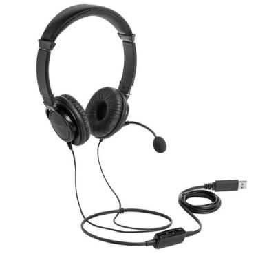 Imagem de Fone de Ouvido USB com microfone e controle de volume - Kensington, Ún