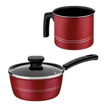 Imagem de Jogo De Panelas Antiaderente Tramontina Kit 2 Peças Sicilia