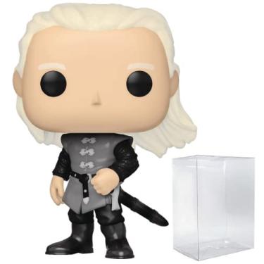 Imagem de POP House of the Dragon – Boneco de vinil Daemon Targaryen Funko (incluído com caixa protetora compatível), multicolorido, 9,5 cm
