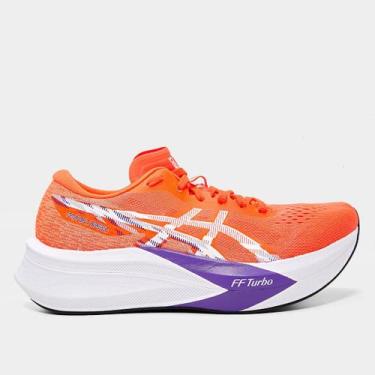 Imagem de Tênis Asics Magic Speed 4 Feminino, Vermelho, Branco, 36