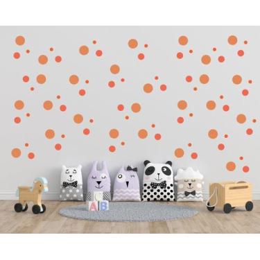 Imagem de Adesivos Decorativos Parede Quarto Infantil Bebê Bolas Várias Cores Fá