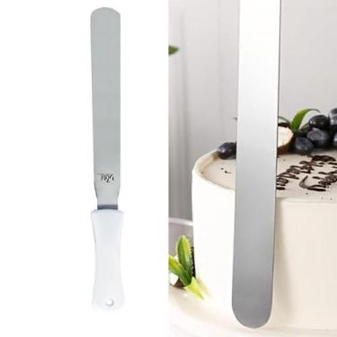 Imagem de Espátula De alisar Otimo Chantilly e cremes inox 38cm - 123 UTIL