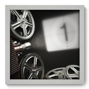 Imagem de Quadro Decorativo - Cinema - 33cm x 33cm - 038qdhb - Allodi
