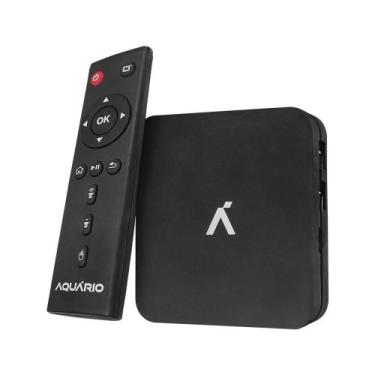 Imagem de Smart TV Box Aquário STV-3000 4K Android Wi-fi Preto