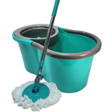 Imagem de Mop Giratório com Balde 8 Litros – Sistema de Limpeza com Centrífuga – Praticidade e Eficiência(Sortidos)