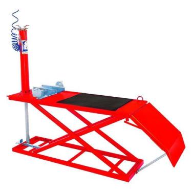 Imagem de Elevador Pneumático para Motos 350Kg SP300 Vermelho Silmar