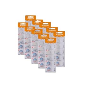 Imagem de Bateria Cr2032 Cartela 100 Peças para Calculadora Chave Carro Balança Relógio Dura+