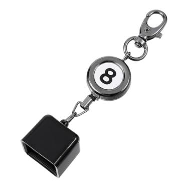 Imagem de FdcLixuvol Suporte de giz Snooker Bilhar Suporte de giz para taco de bilhar Acessórios de Snooker com chaveiro retrátil