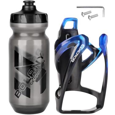 Imagem de GXCROR Gaiola de ar para bicicleta com armazenamento de airtag furtivo, suporte de garrafa de água de bicicleta, suporte de garrafa de água para bicicleta, durável, suporte de copo de bicicleta para a