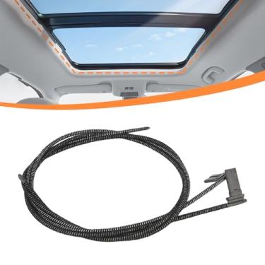 Imagem de 1 par/2 peças de cabo de metal para teto solar panorâmico de carro reparo 912501A69A para Infiniti QX30 Q30 2016- Cabos de cortina de teto lunar 2017 2018 2019