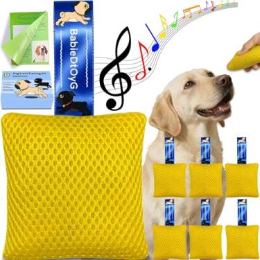Imagem de BabieDtOyG Kit de treinamento de perfume de cachorro com som estridente – brinquedos interativos de trabalho nasal para cães, jogos de esconde-esconde e cheiro | Estimulação mental, alívio da