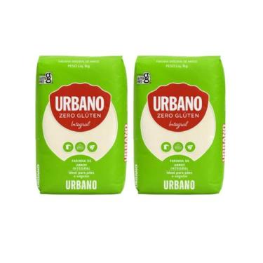 Imagem de Kit 2 Farinha de Arroz Sem Gluten Integral Urbano - 1kg