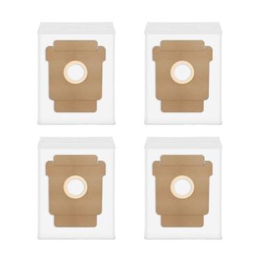 Imagem de Pacote com 4 sacos de pó de substituição para iRobot Roomba 104/105 Combo, Max 705 Vac/Plus 405/Plus 404(G181) (G185)/ 505 Combo/Plus 504 Vac/205 Vac/Y0140 Combo/Y0110/Q0120/Q0111/Q0111/Q0111/Q0111