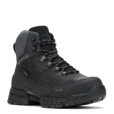 Imagem de Wolverine Men's Surge LX Waterproof Mid Construction Boot, Black, 11.5