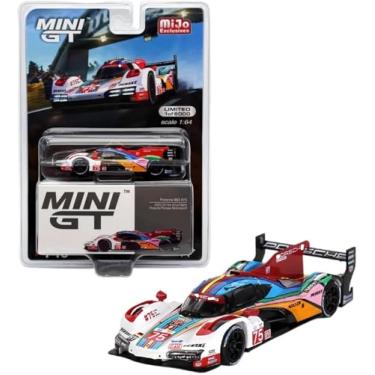 Imagem de Diecast Model Car Compatible with Mini GT 1:64 Porsche 963#75 Porsche Penske Motorsport 2023 24 Hrs of Le Mans Limited Edition MGT00740
