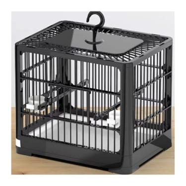 Imagem de Gaiola de pássaro, gaiola de pássaro, papagaio, casa, grande, reprodução, portátil, especial, ninho de pássaro, visualização especial (preto)