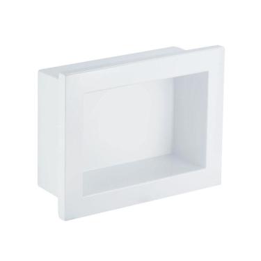 Imagem de Nicho Porta Papel 23x31cm Branco Standard
