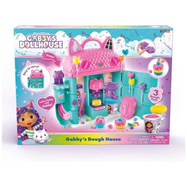 Imagem de Canal Toys Casa de Massinha da Gabby`s Dollhouse! Divirta-se modelando e decorando com facilidade e portabilidade! Para crianças a partir de