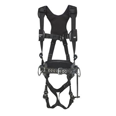 Imagem de 3M DBI-SALA 1113676 Teia Nomex/Kevlar, Nomex/Kevlar traseiro/bojo para perna, revestimento de PVC com anel em D nas costas, isolantes de couro, cinto de linho 2D, tamanho D, 21