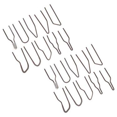 Imagem de Zerodis Ponta de Fio de Solda 2 Conjuntos de Ponta de Fio de Queima de Ferro de Pirografia de Liga para Lh 30/40/50/60/100 Kit de de Ferramentas de Queima Caneta de Ferramentas Acessórias de Reposição para Madeira Couro Fazendo Engomadoria