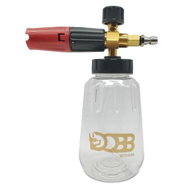 Imagem de Aplicador Snow Foam Canhão Espuma Profissional Transparente 1L Compatível com Lavadora Black&Decker BDG2600