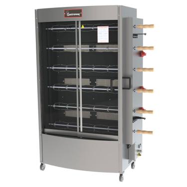 Imagem de Assador de Frango 6 Espetos a Gás AF30 G2 Gastromaq Bivolt